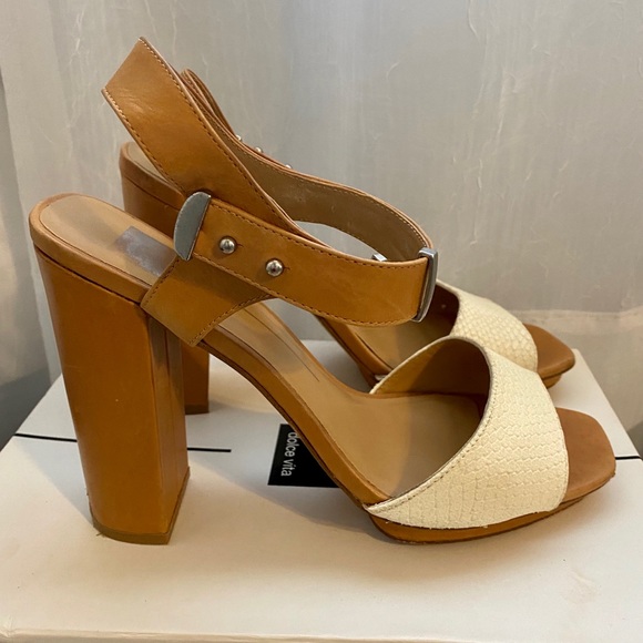 Dolce Vita Leather Ankle-Strap Sandals - Picture 2 of 7